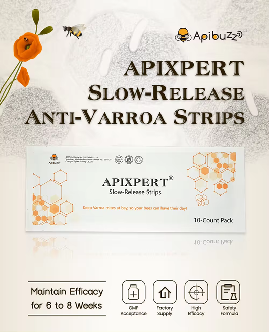 Apixpert - Slow Release Flumethrin miticide (10 strip pack)
