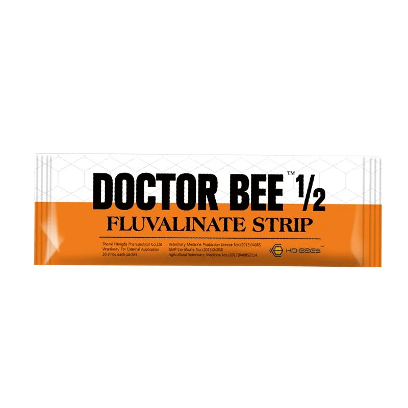 Doctor Bee 1/2 strips - 20 x Fluvalinate strips