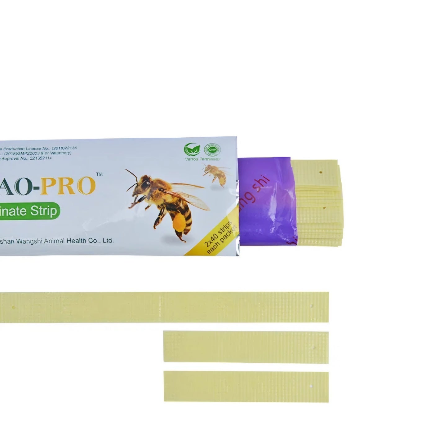 Manhao Pro - 40 x Fluvalinate strips