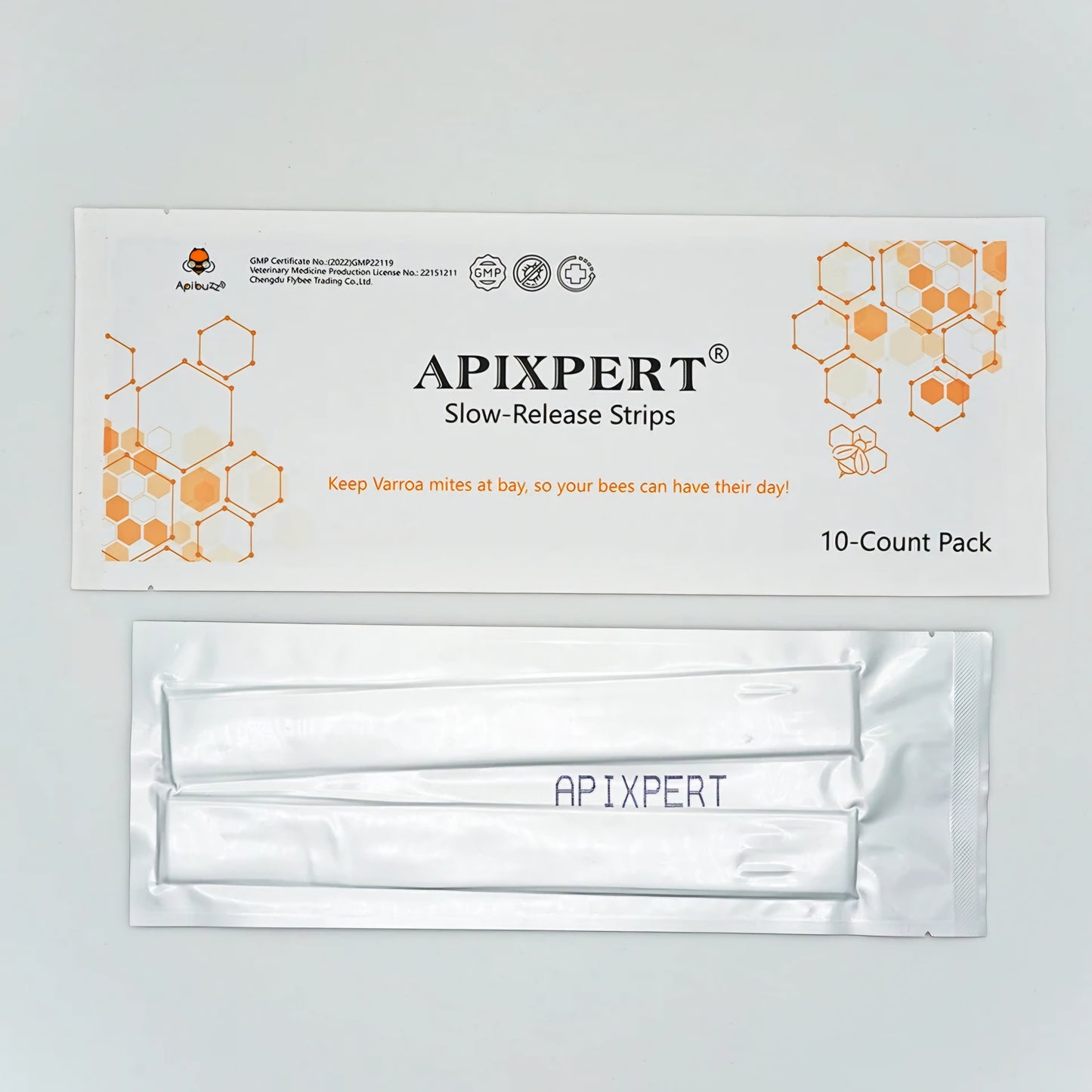 Apixpert - Slow Release Flumethrin miticide (10 strip pack)