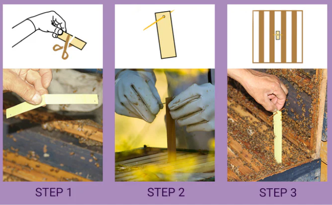 Apifluva-Pro 40 x Fluvalinate strips