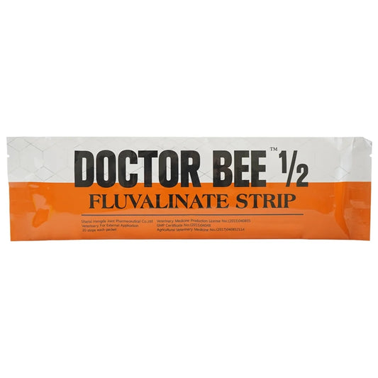 Doctor Bee 1/2 strips - 20 x Fluvalinate strips