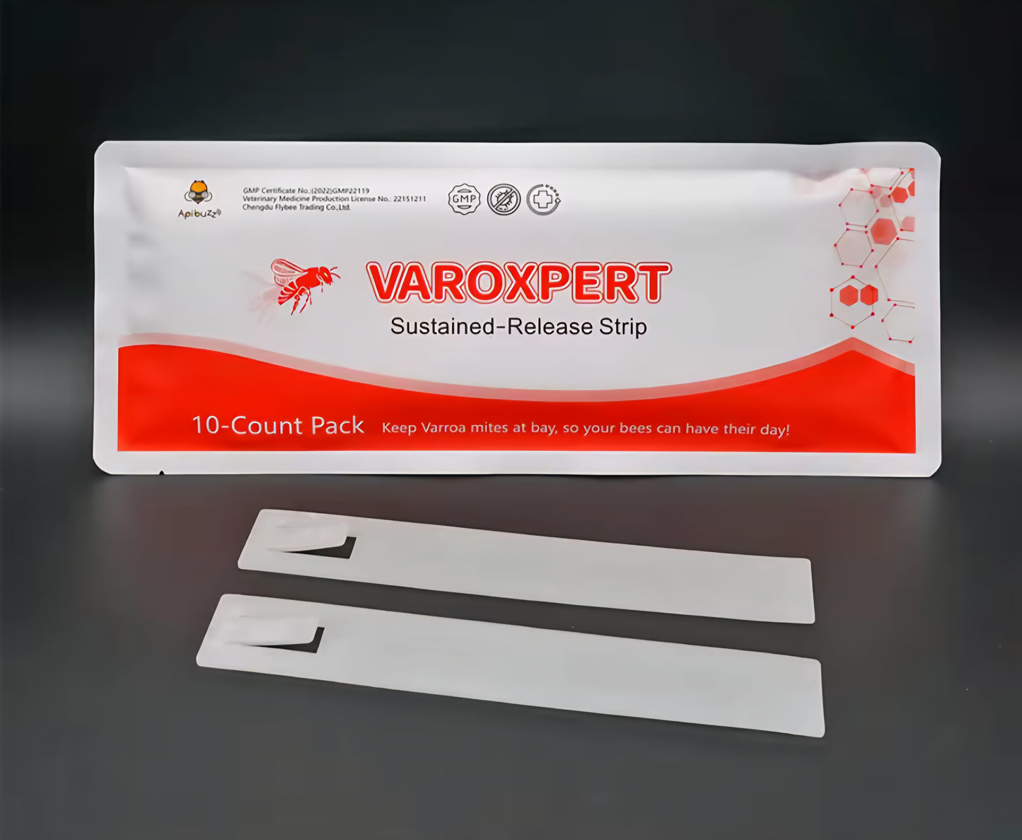 Varoxpert - Slow Release Amitraz miticide (10 strip pack)